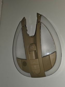 03-09 Mercedes W211 E350 E500 Interior Upper Front Overhead Dome Lamp Light TAN
