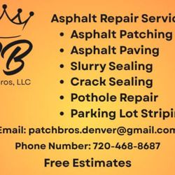 Asphalt/sealcoat/crack Seal