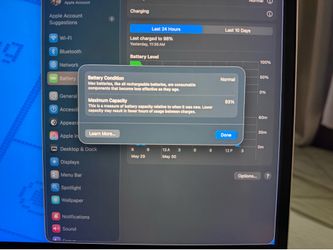 Apple MacBook Pro 13” M1 (8GB RAM) (256 GB Storage) - PRISTINE / 93% Battery