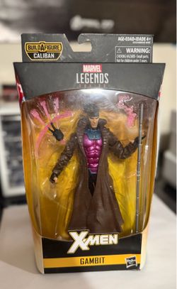 Marvel Legends GAMBIT X-Men Action Figure Caliban BAF Wave Hasbro New