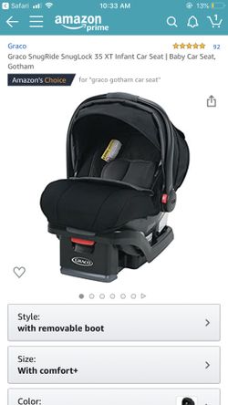 Snugride snuglock 35 Graco Car seat