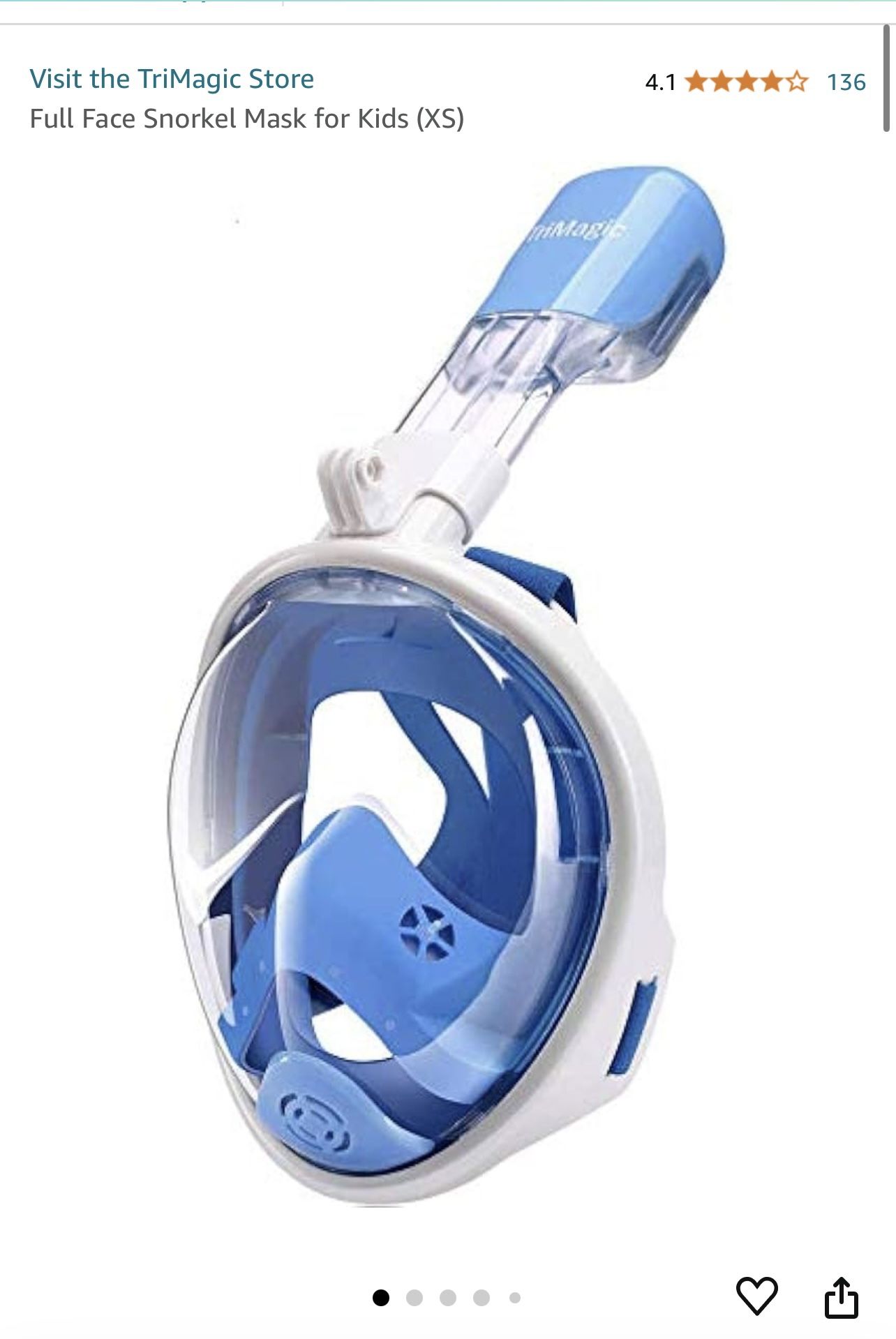 Trimagic Snorkel mask for Kids