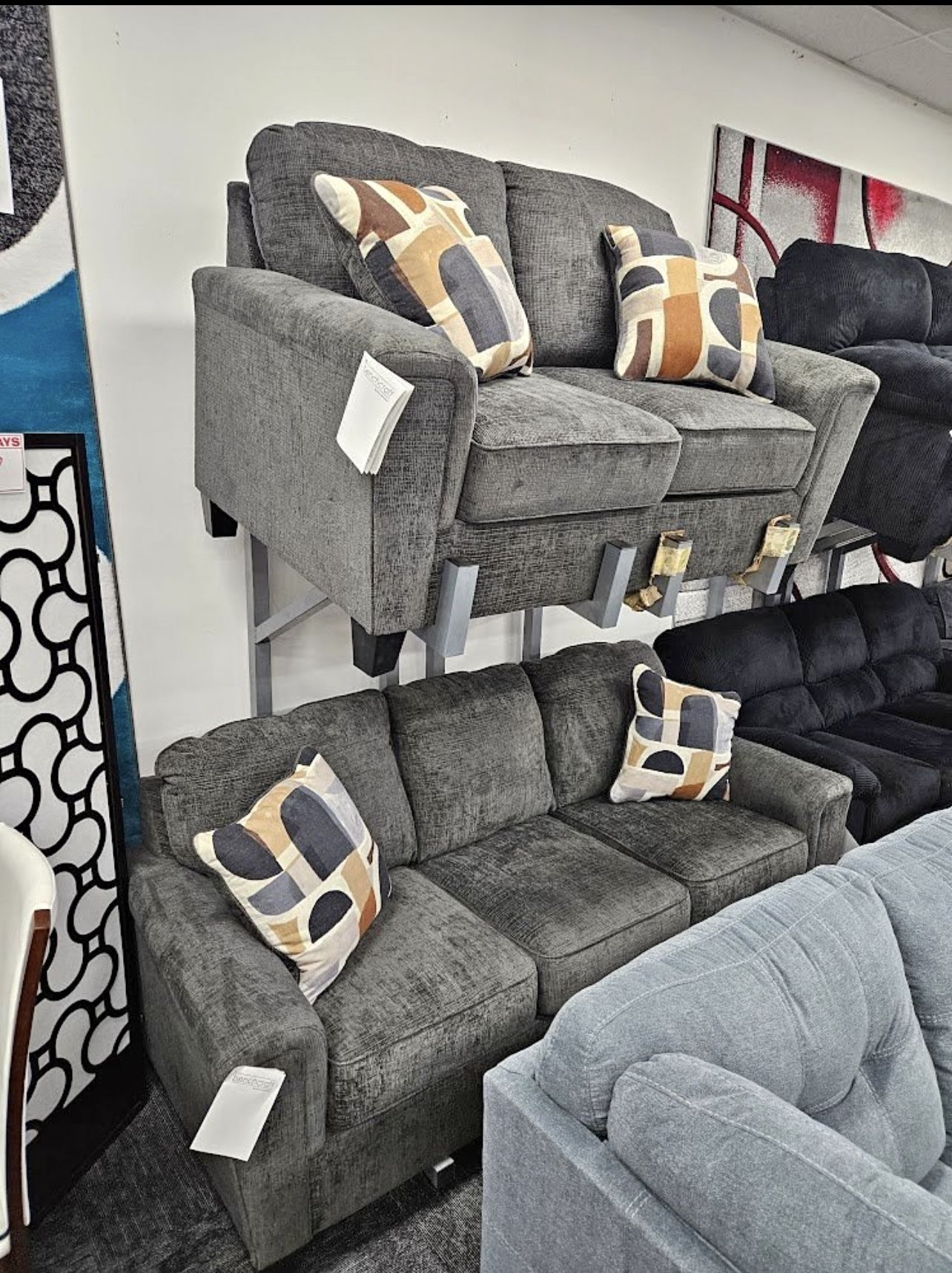 Upgrade Your Living Room. Brand New Ashley Sofa & Loveseat On Sale!!