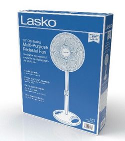 Lasko 16 inch fan white - NIB