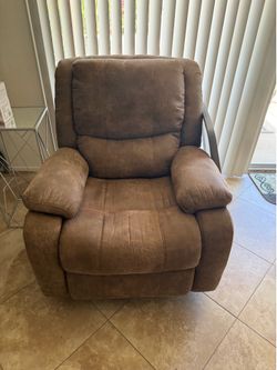 Brown Recliner