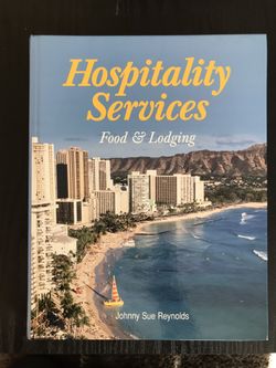 Hospitality Services Food & Lodging College Textbook Used