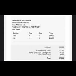 tickets