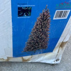 Pre light Christmas Tree