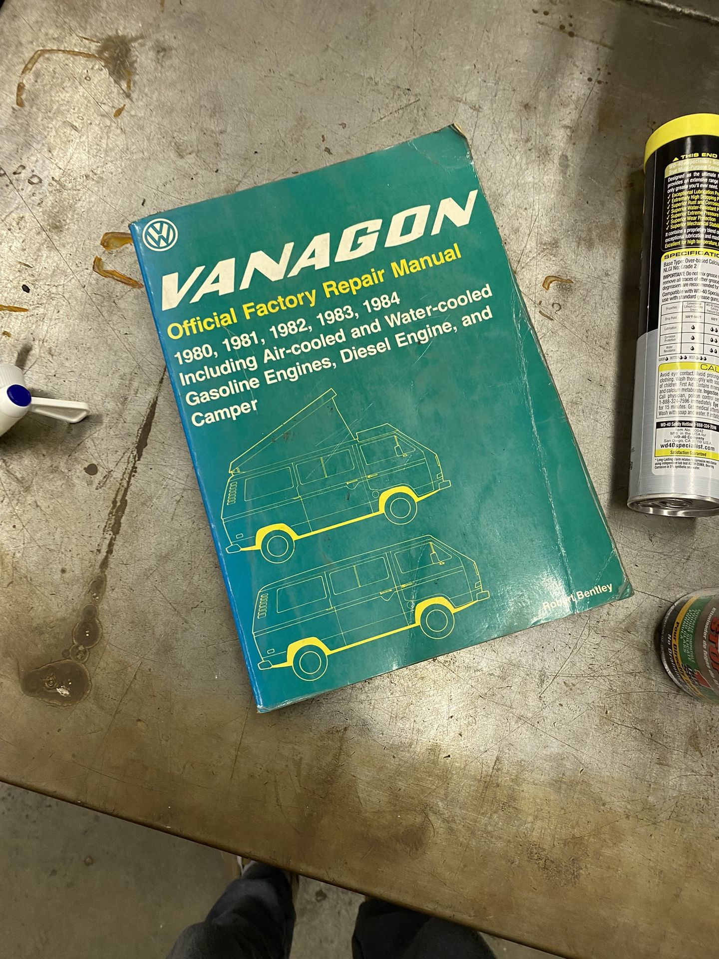 VW Vanagan Repair Manual