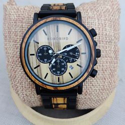 Bobo bird men's watch