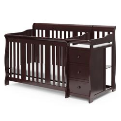Free Crib With Changing Table Dresser/shelf