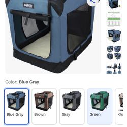 New In Box Dog Crate 36"Lx24"Wx28"H