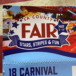 LA Country Fair Tickets- 4 Pack