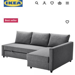 IKEA - FRIHETEN Sleeper sectional couch