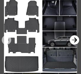 Jeep wagoneer all weather floor mats custom fit