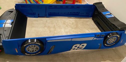 Twin size car bed