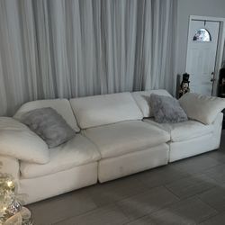 Molecular Sofa White 