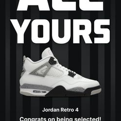 Jordan 4s Cement Grey