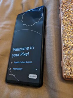Unlocked Google Pixel 6 w/case