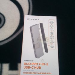Hyper Drive Duo Pro 7-in-2 USB -C -HUB .