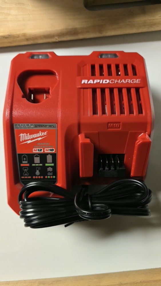 Milwaukee Rapid Charger Never Used