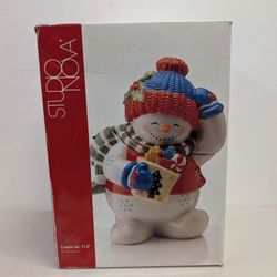 Christmas Snowman Cookie Jar