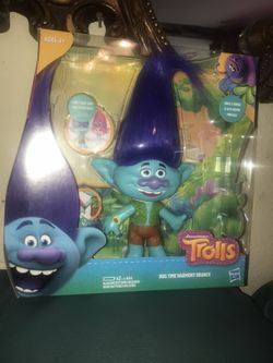 Brand new talking troll doll set
