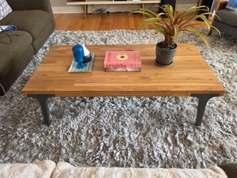 Crate & Barrel Lakin coffee table