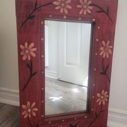 Handmade Artisan Mirror 24x16 