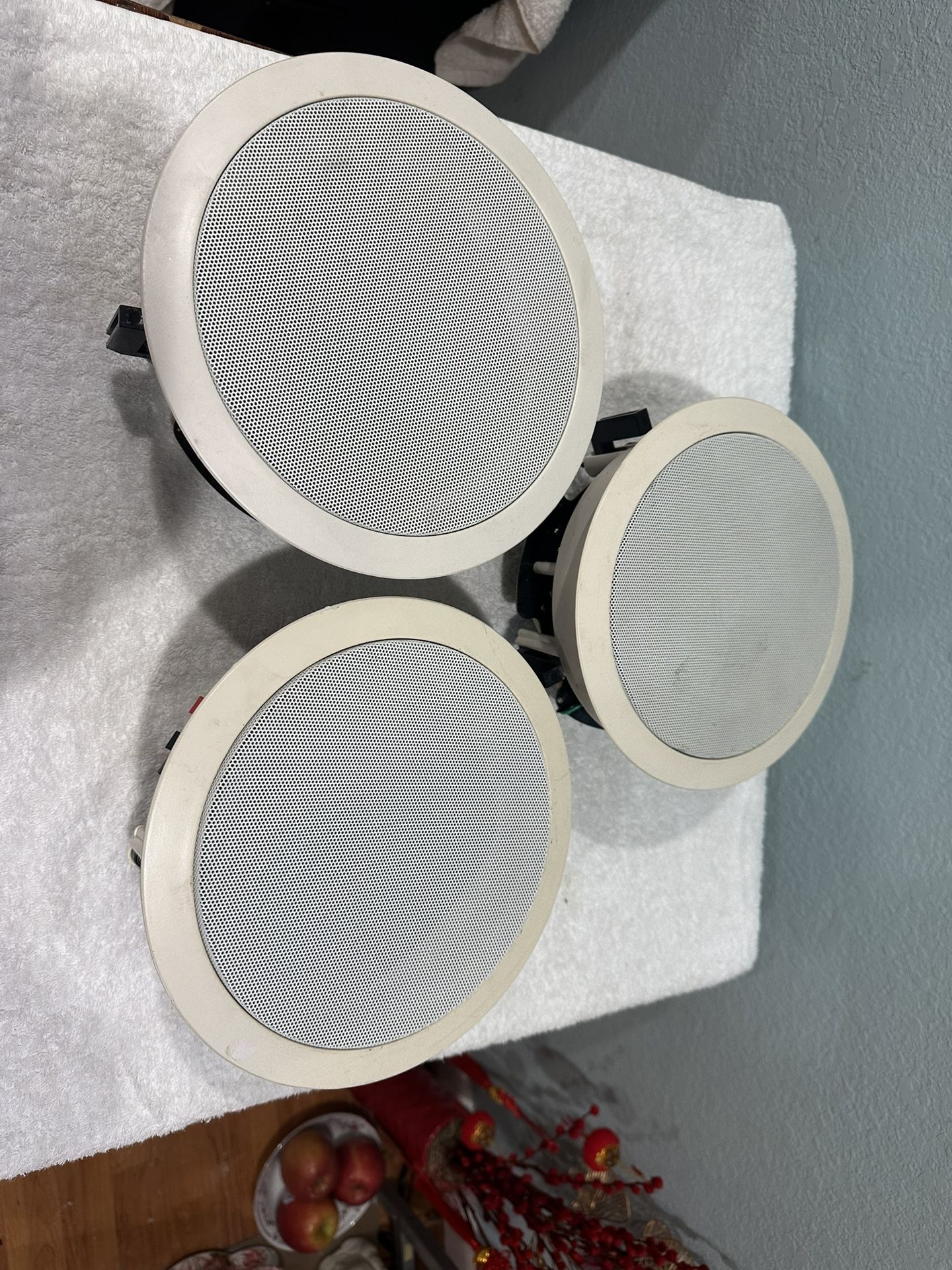 Lot of 3 Klipsch SCR-2 In-Ceiling Loudspeakers