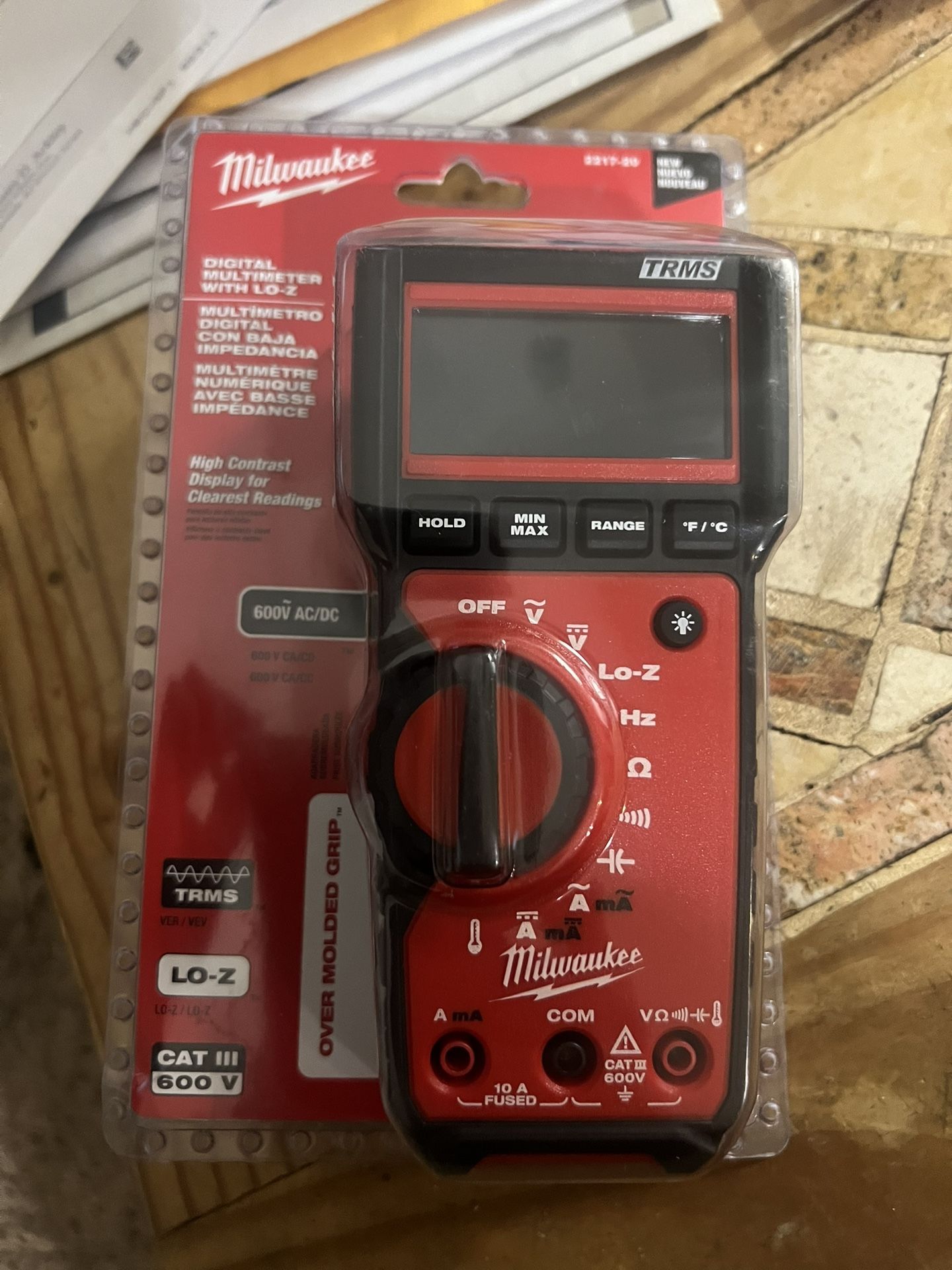 Milwaukee Digital Multimeter With  LO-Z