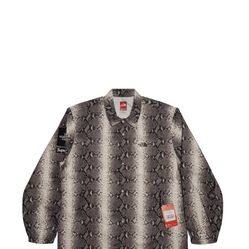 Supreme The North Face Snakeskin Coaches Jacket Sz M