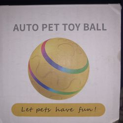 Auto Pet Toy Ball