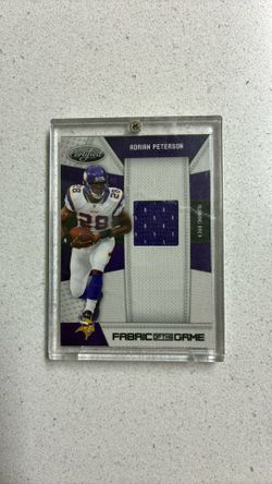 2010 adrian peterson card