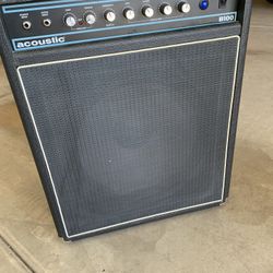 Acoustic B 100 Bass guitar solid state combo amp 