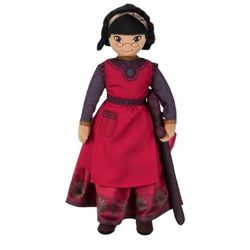 Disney Store Official Dahlia Plush Doll from Wish - 17-Inch Soft Toy - Detailed Character Design for Wish Movie Fans & Collectors