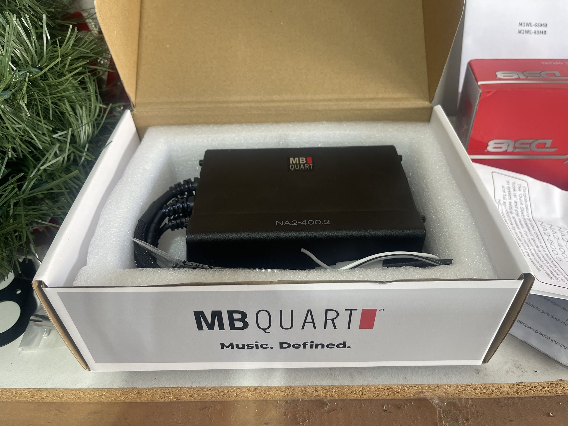 MB Quart NA2-400.2 Marine Amp For Sale 