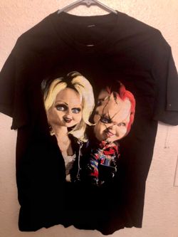 TIFFANY AND CHUCKY HORROR TSHIRT