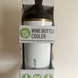 BRAND NEW INSULATED WINE BOTTLE COOLER HOLIDAY GIFT THANKSGIVING CHRISTMAS HOSTESS PRESENT