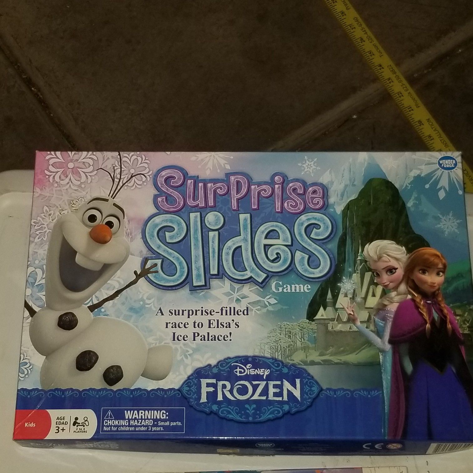 Pending pickup: Frozen surprises and slides game and puzzle