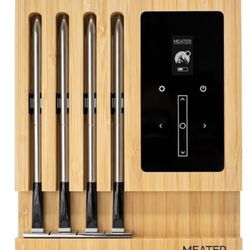 MEATER Block: WiFi Smart Wireless Meat Thermometer | 4 Probes, Long Range | Perfect for BBQ, Oven, Grill, Kitchen, Smoker, Air Fryer | Apple Watch, Al