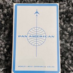 1960s Pan Am PAA Playing Cards – NEW/SEALED – Vintage Airline Deck