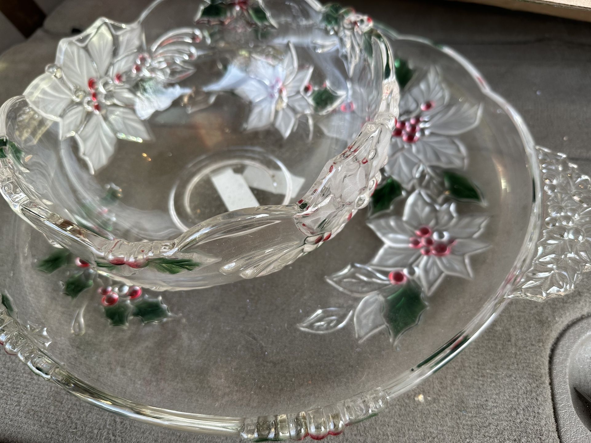 Milska Platter And Bowl 