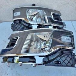 13-19 Ford Flex Headlights Luces Focos Micas Faros Faroles Headlamps