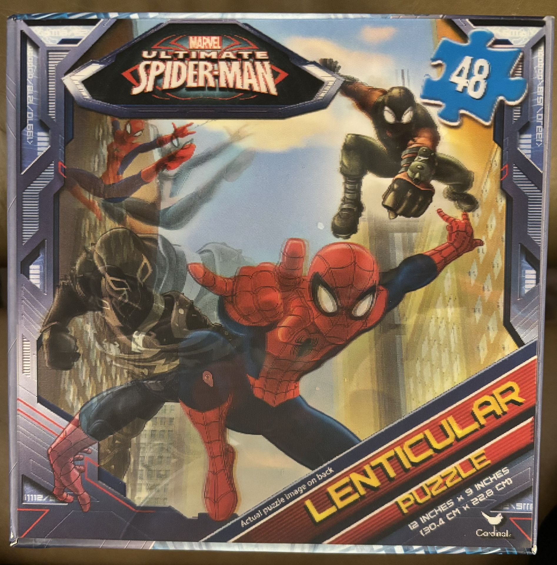 Spider-Man Lenticular Puzzle (Looks Like 3-D)