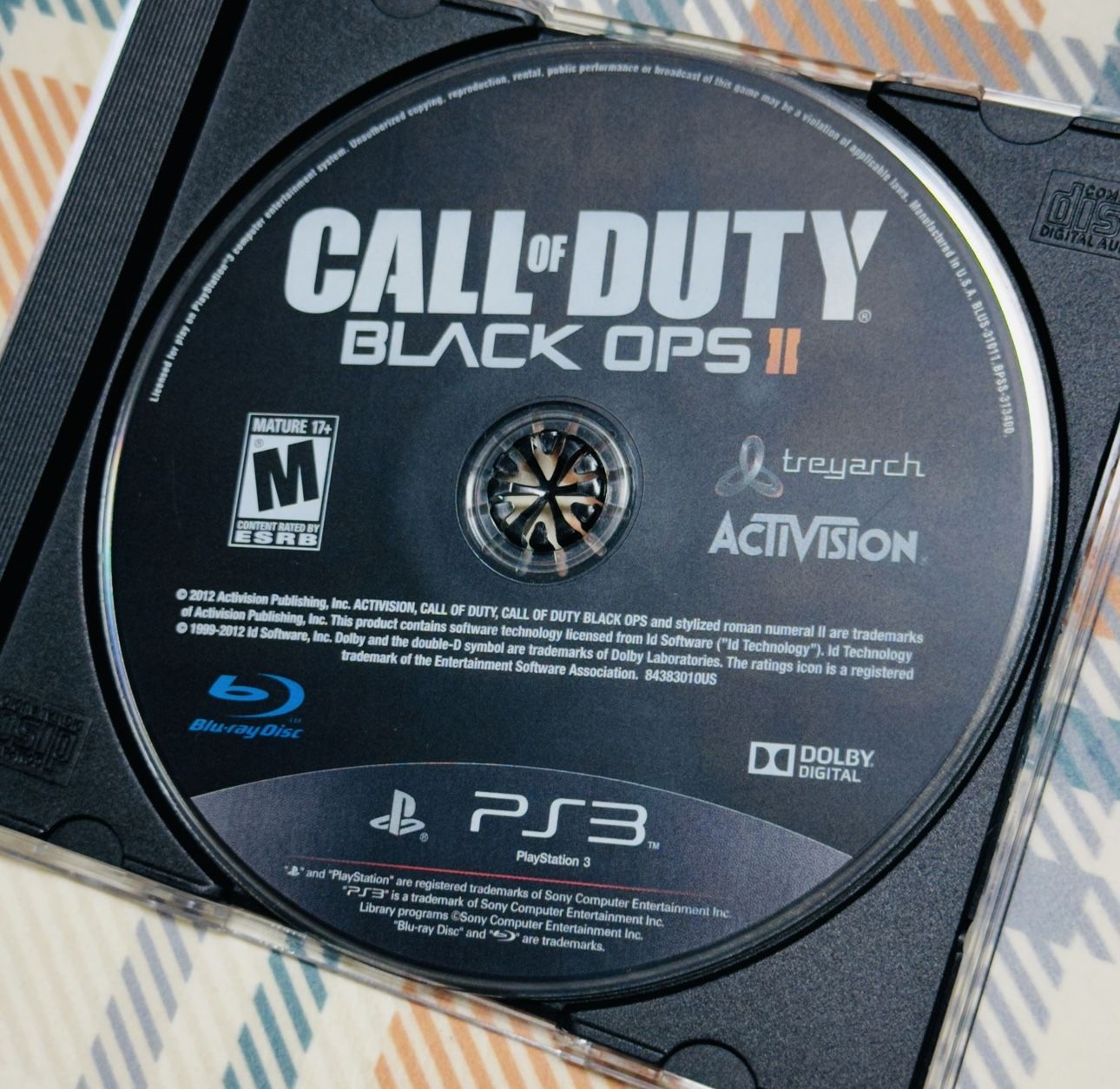 Call of Duty Black Ops II 2 (Sony PlayStation 3, 2012) Disc Only Tested/Works