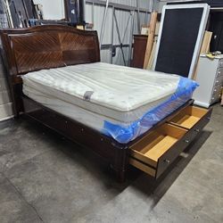 Cal King Bed And Mattress 