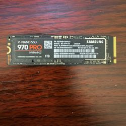 Samsung 970 Pro 1TB SSD NVMe