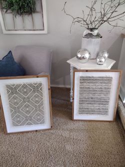 Two Framed pictures   $25 for both