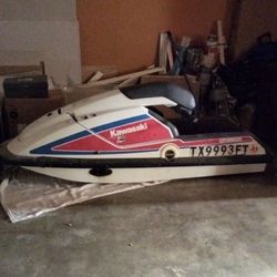 650 Sx Stand Up  Jetski Kawasaki 